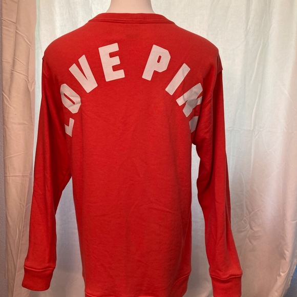 PINK Victoria's Secret Orange Sweatshirt - LAST DAY! - Picture 2 of 8